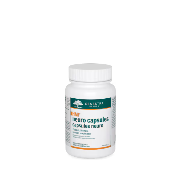 Genestra HMF Neuro Capsules Probiotic Formula 60 Vegetable Capsules