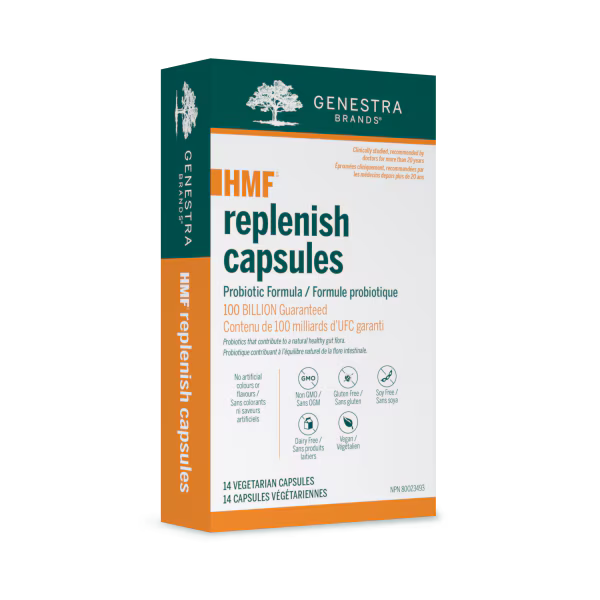 Genestra HMF Replenish Capsules 14 Vegetarian Capsules