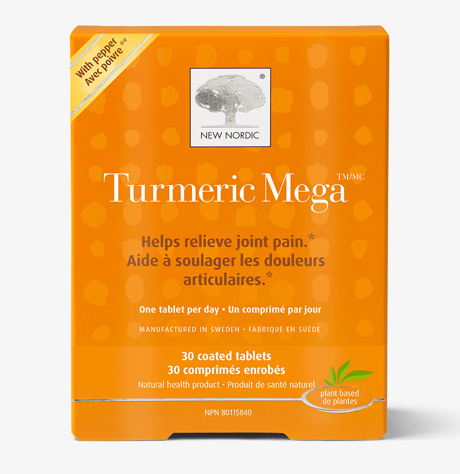 New Nordic Turmeric Mega 30 Coated Tablets