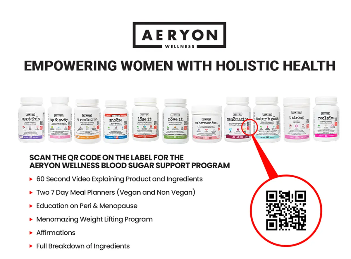 Aeryon Wellness Menomazing 60 Vegetarian Capsules