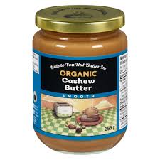 Nuts To You Organic Cashew Butter Smooth 365g
