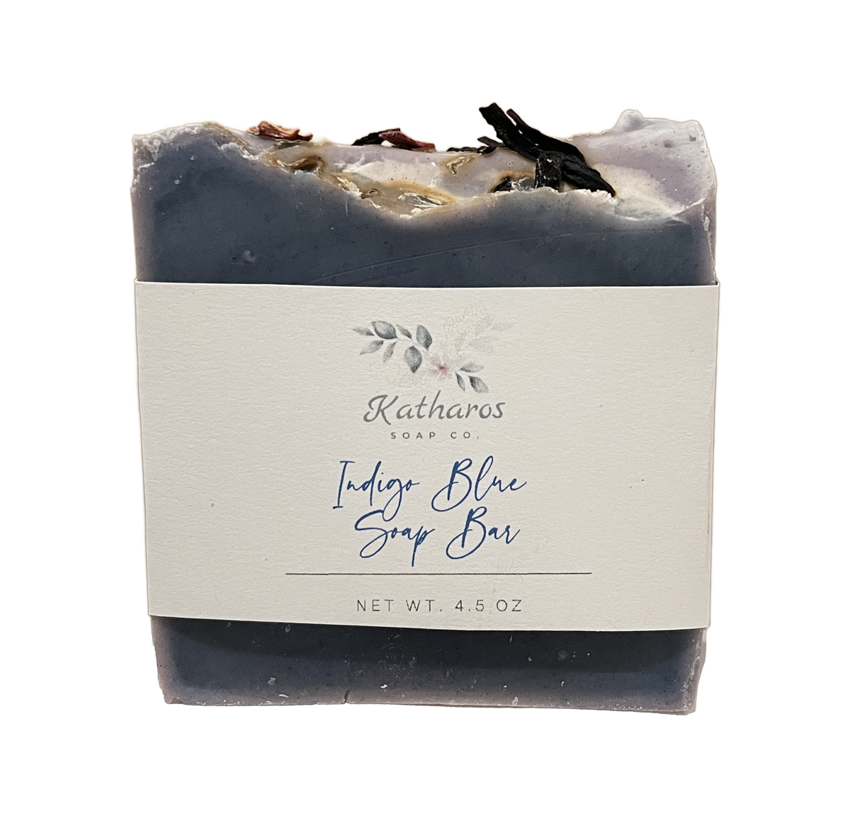 Katharos Soap Co. Indigo Blue Soap 4.5oz