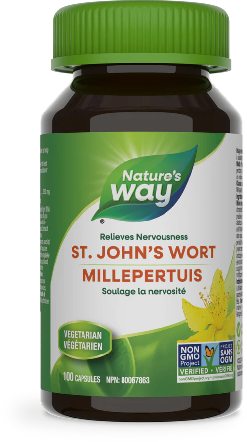 Nature's Way St. John's Wort 100 Capsules