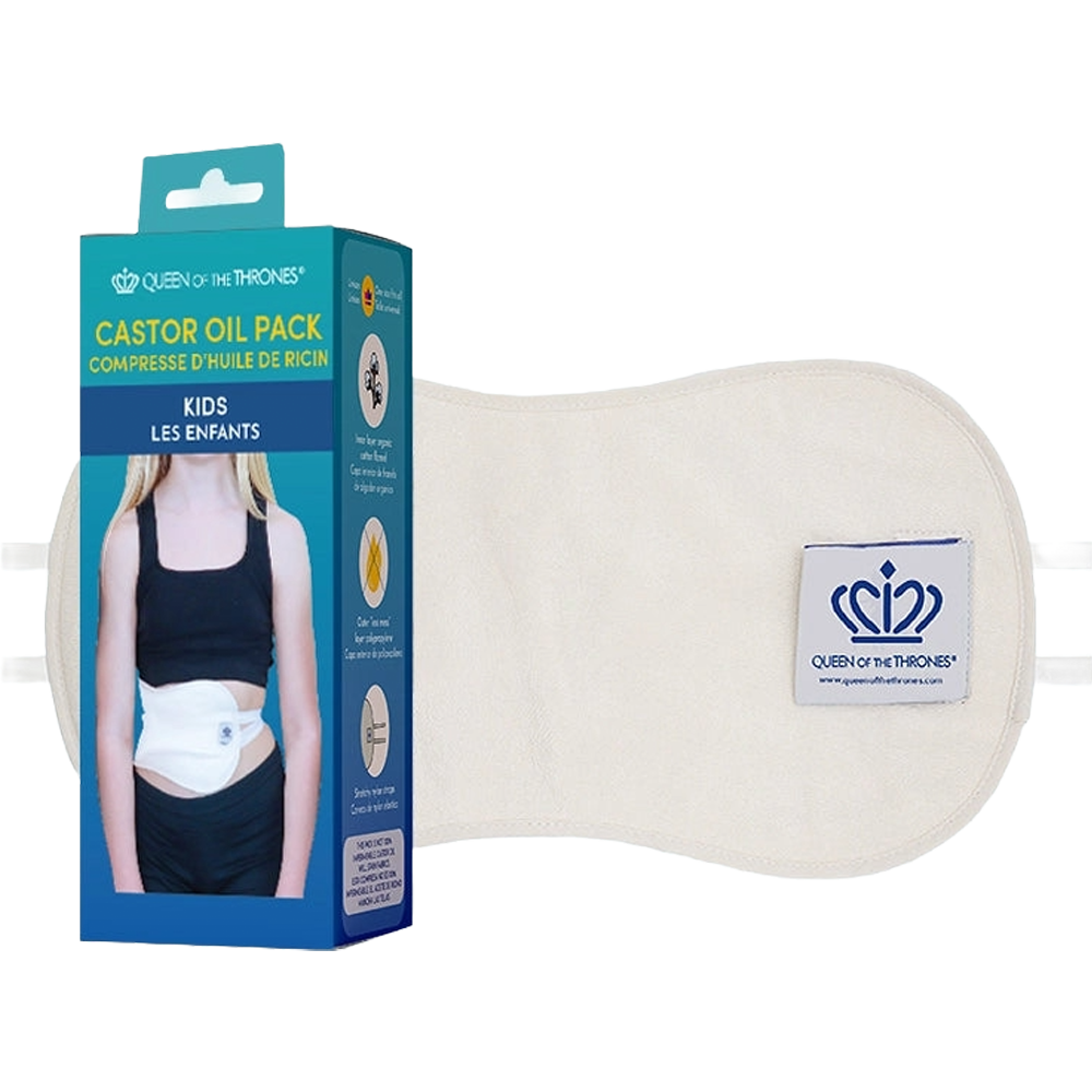 Queen of the Thrones Organic KIDS Castor Oil Pack