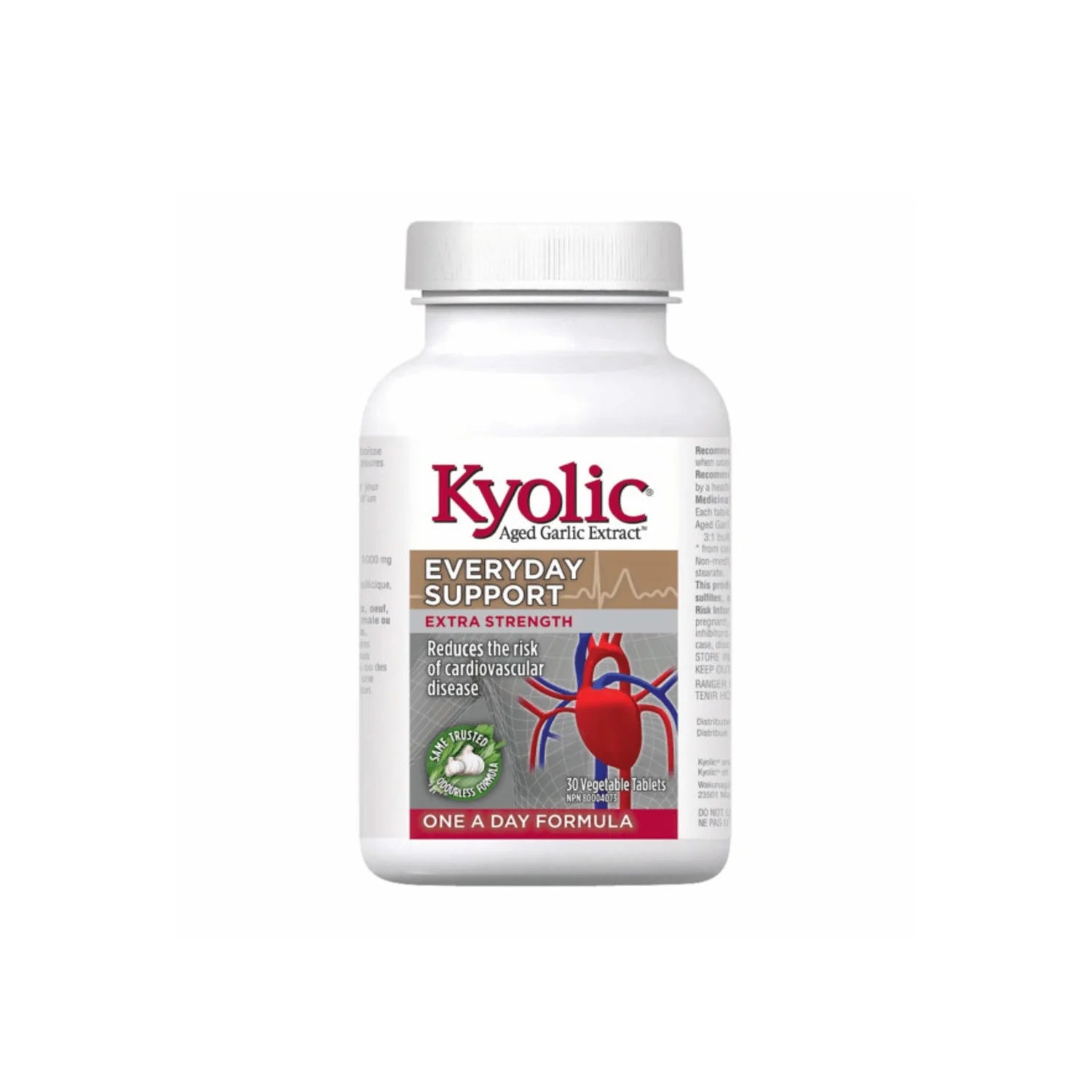 Kyolic Extra Strength One A Day 30 Tablets