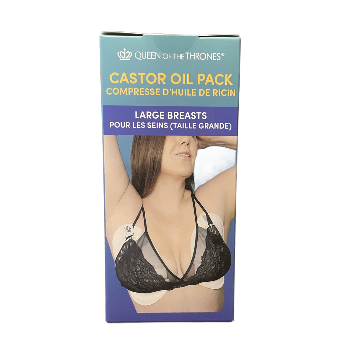 Queen of the Thrones Castor Oil Pack Large Breasts
