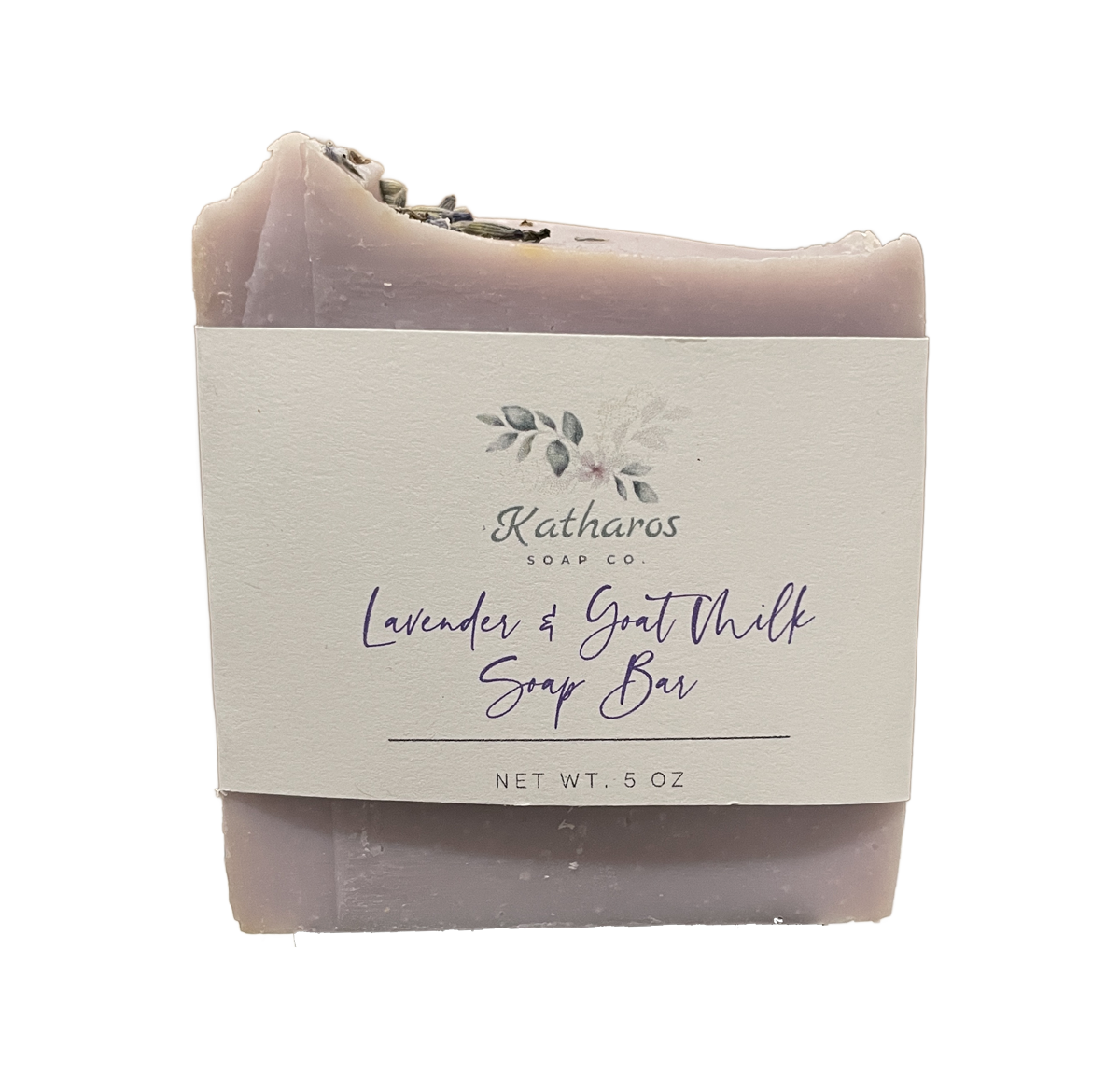Katharos Soap Co. Lavender & Goat Milk Soap 5oz