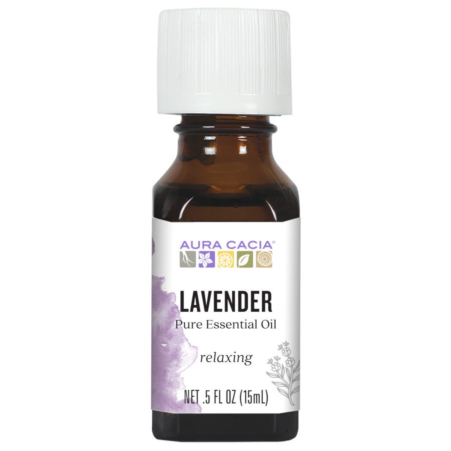 Aura Cacia 100% Lavender Essential Oil 15ml