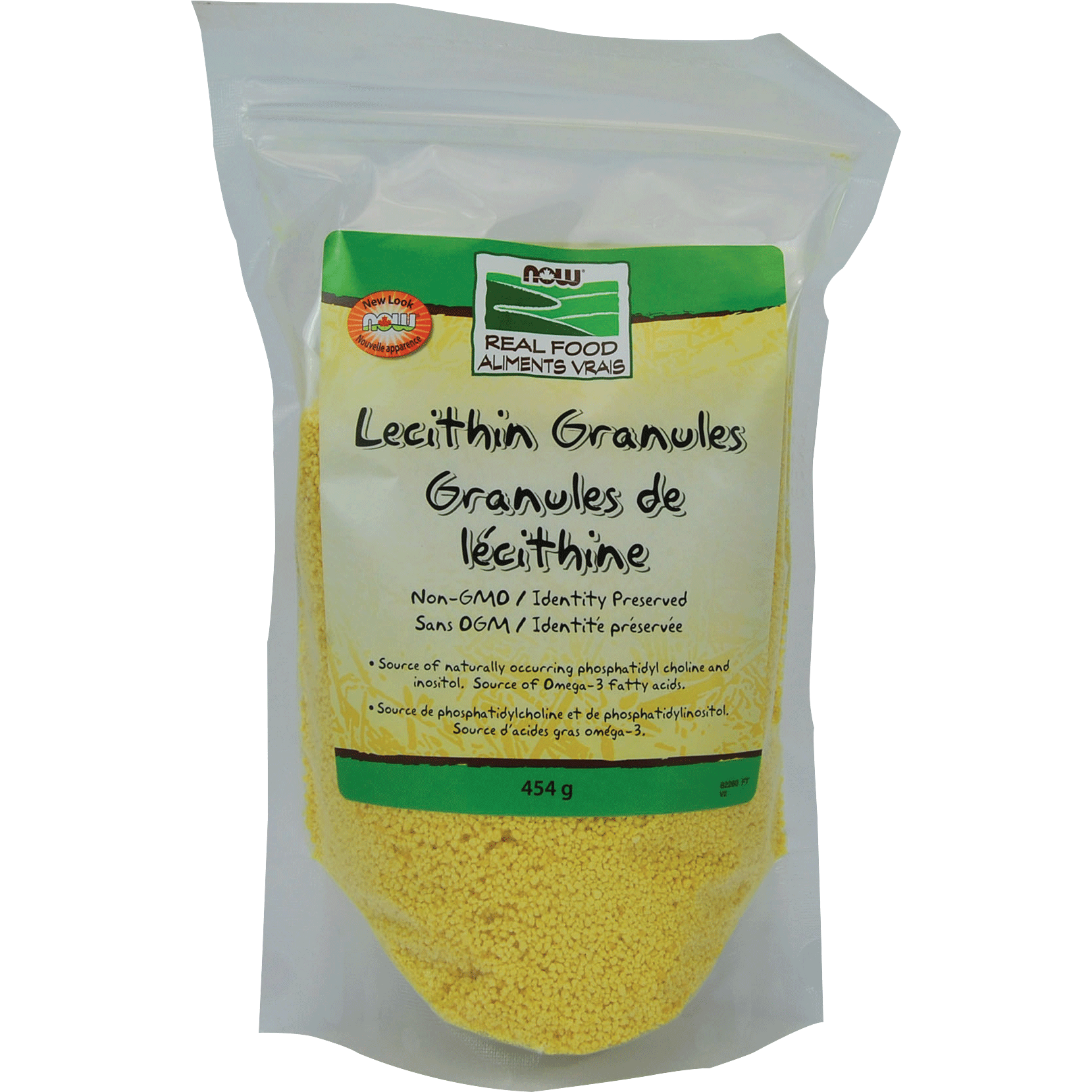 NOW Lecithin Granules Non-GMO 454g