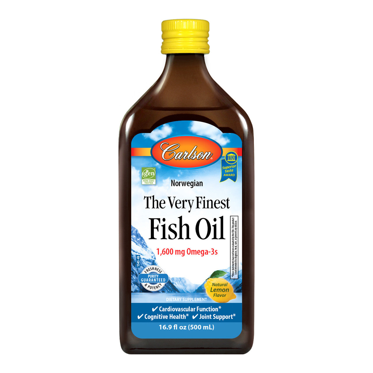 Carlson Very Finest Fish Oil-Lemon 500ml