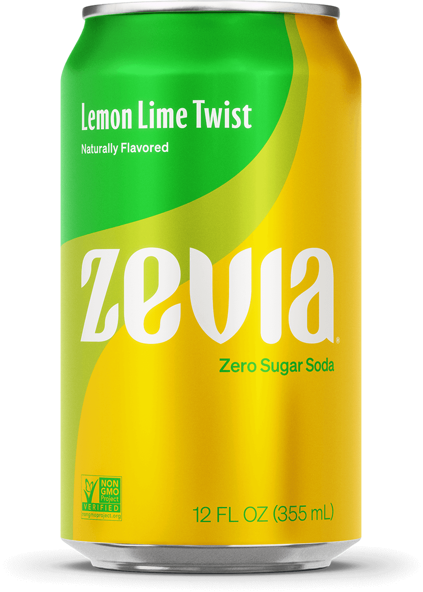 Zevia Lemon Lime Twist 355ml