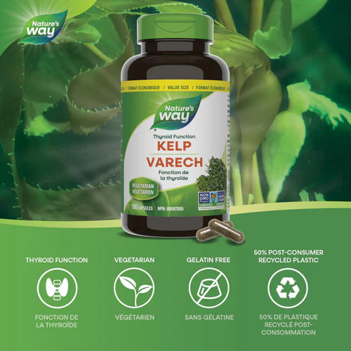 Nature's Way Kelp 180 Capsules