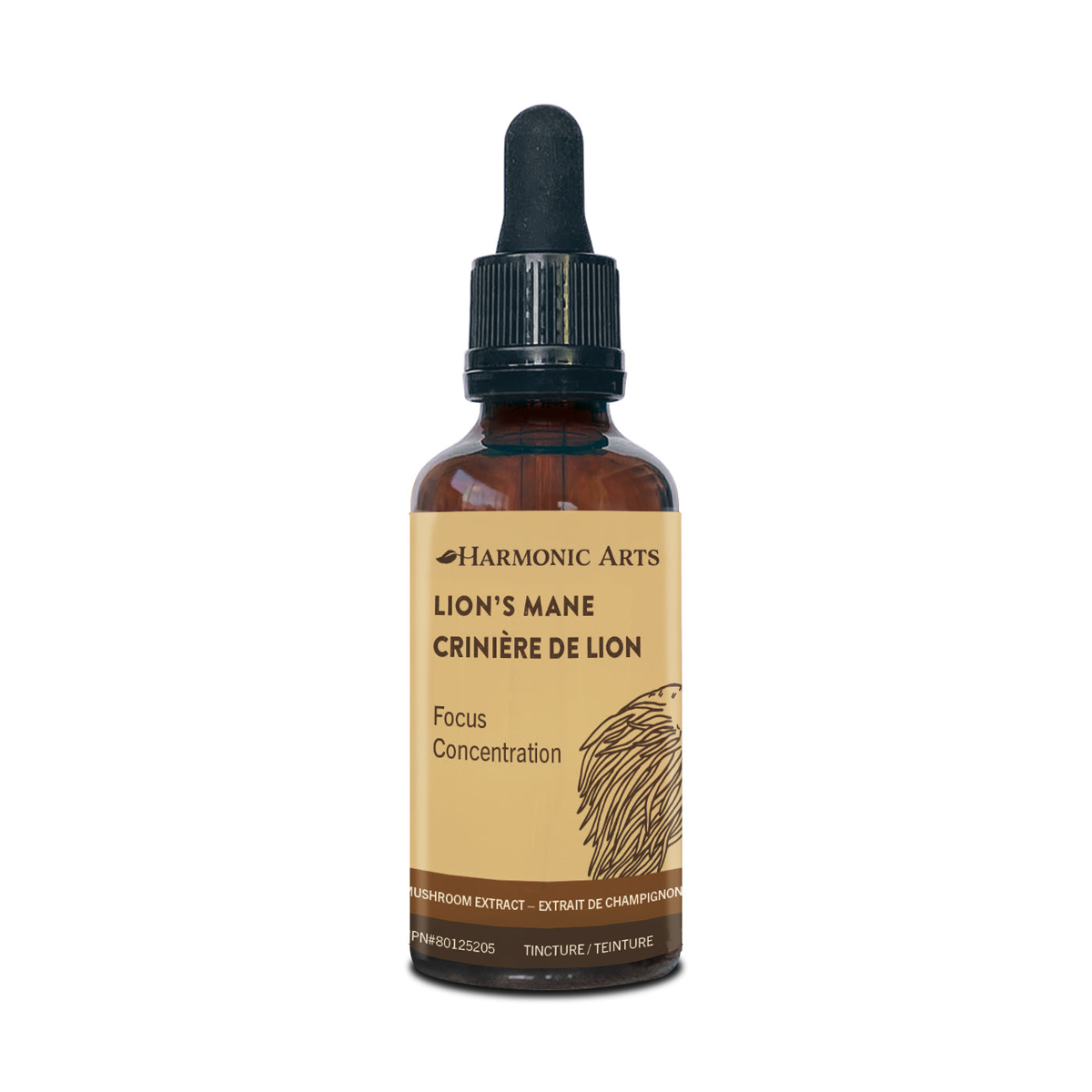Harmonic Arts Lion's Mane Mushroom Extract Tincture 100ml