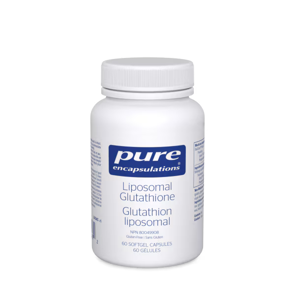Pure Encapsulations Liposomal Glutathione 60 Softgels