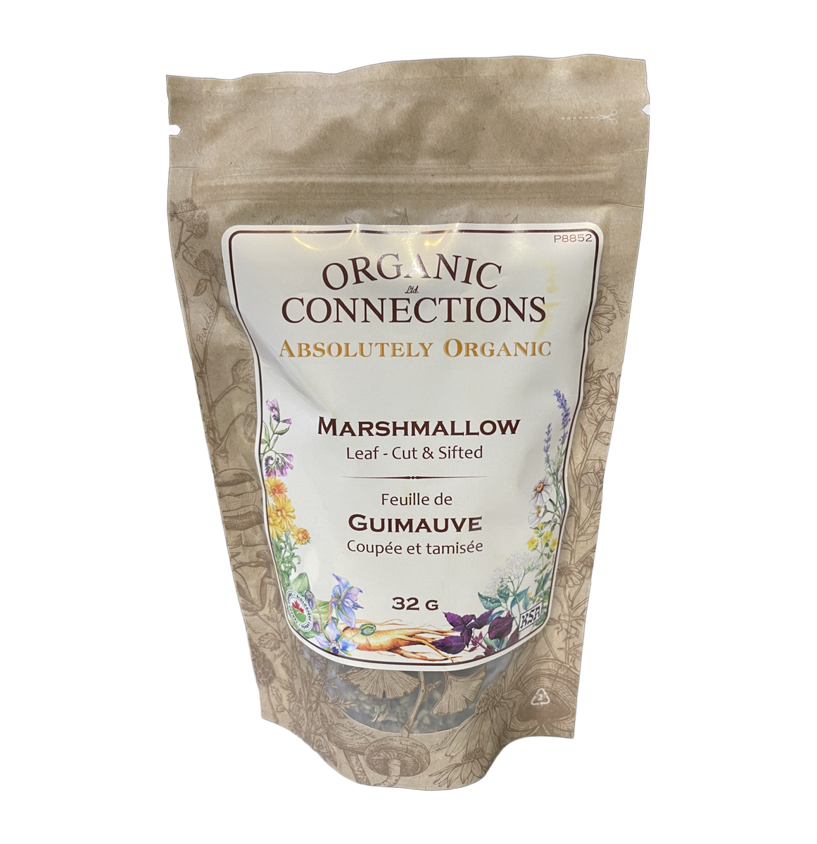Organic Connections Organic Marshmallow Leaf C/S 32g