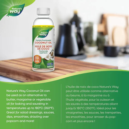 Nature's Way Liquid Coconut Premium Oil 600ml (20 oz)