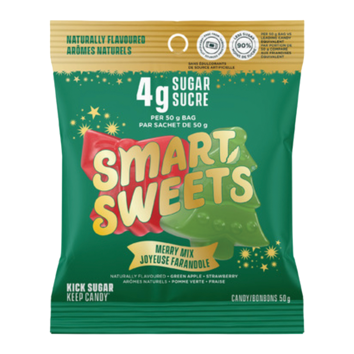 Smart Sweets Merry Mix Limited Edition Gummy Candy 50g