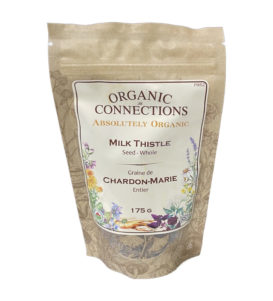 Organic Connections Organic Milk Thistle Seed Whole 175g