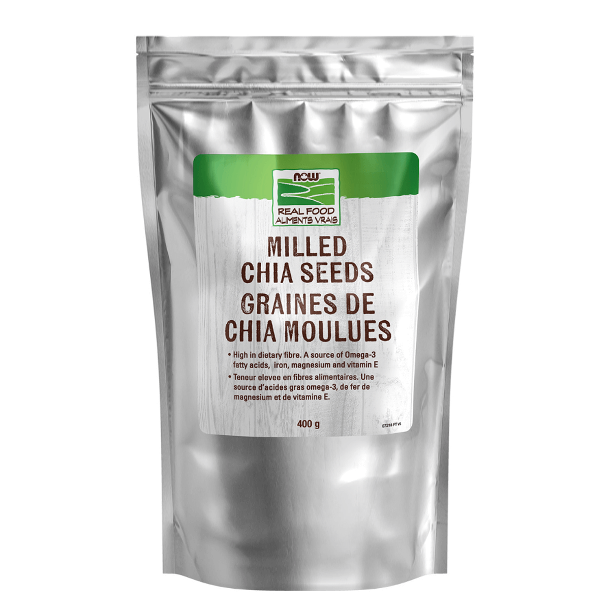 NOW Milled Chia Seeds 400g