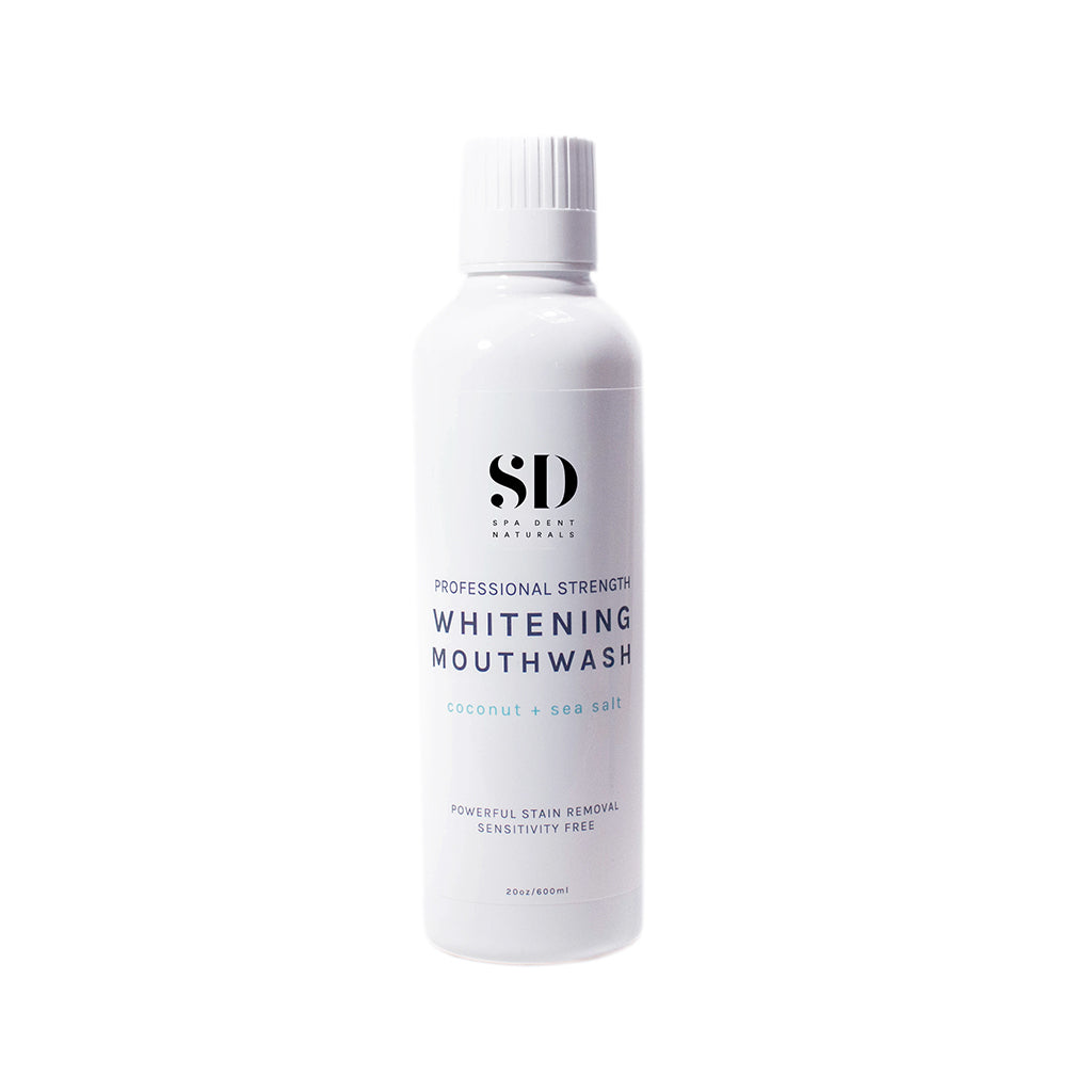 SD Naturals Professional Strength Whitening Mouthwash Coconut & Sea Salt 600ml