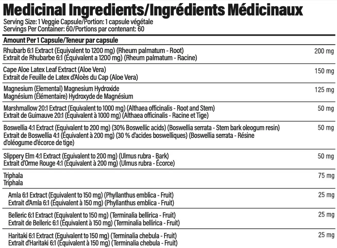 Aeryon Wellness Move It 60 Vegetarian Capsules