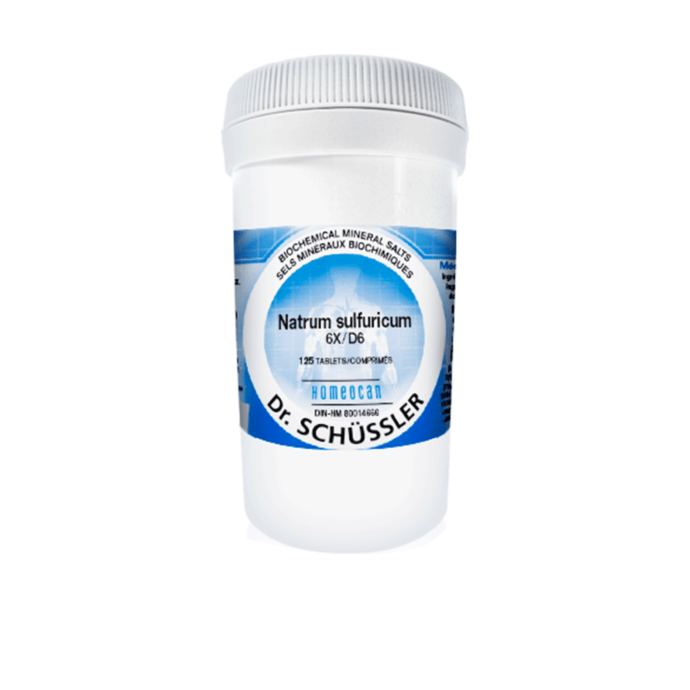 Homeocan Dr. Schussler Natrum Sulfuricum 6X 125 Tablets