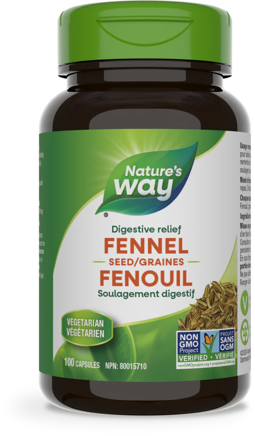 Nature's Way Fennel Seed 100 Capsules