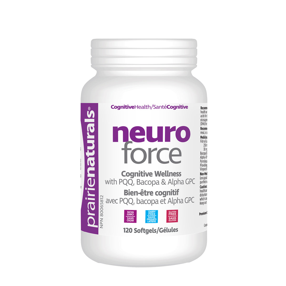 Prairie Naturals Neuro Force 120 Softgels