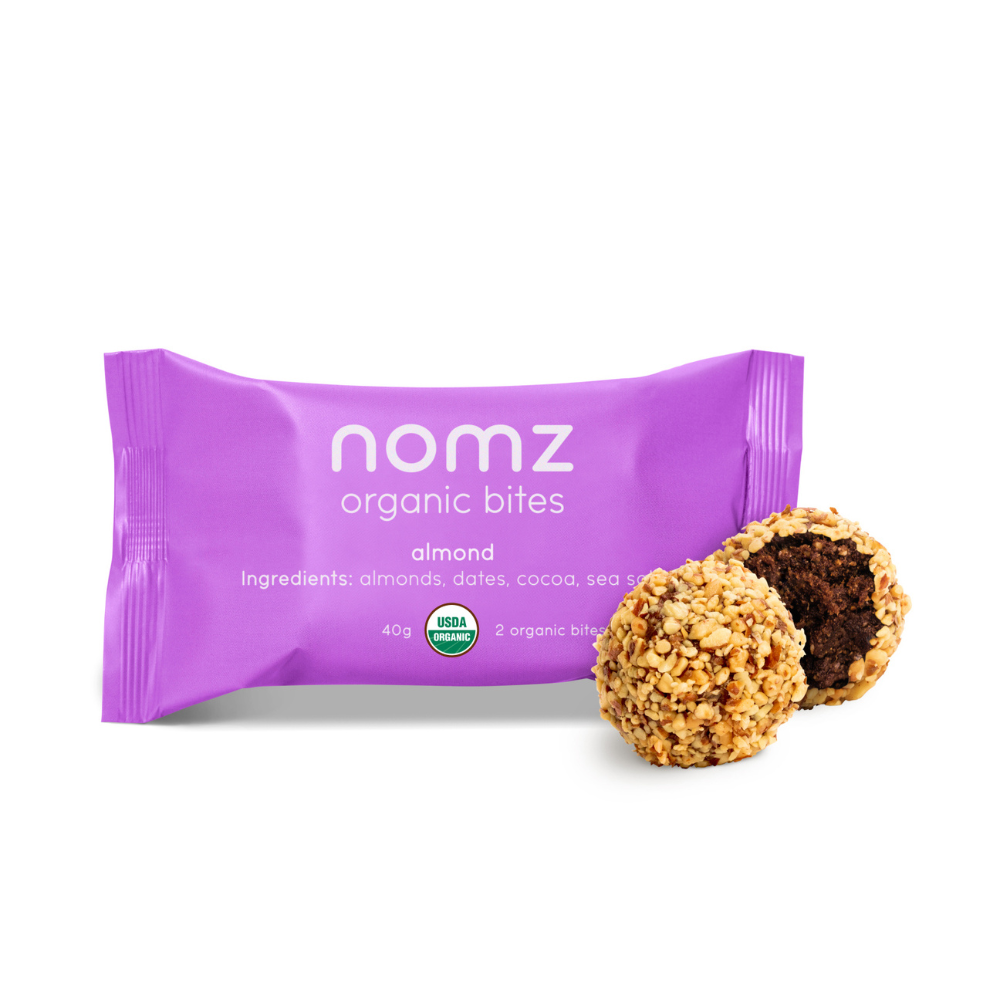 nomz Organic Almond Energy Bites 2-Pack