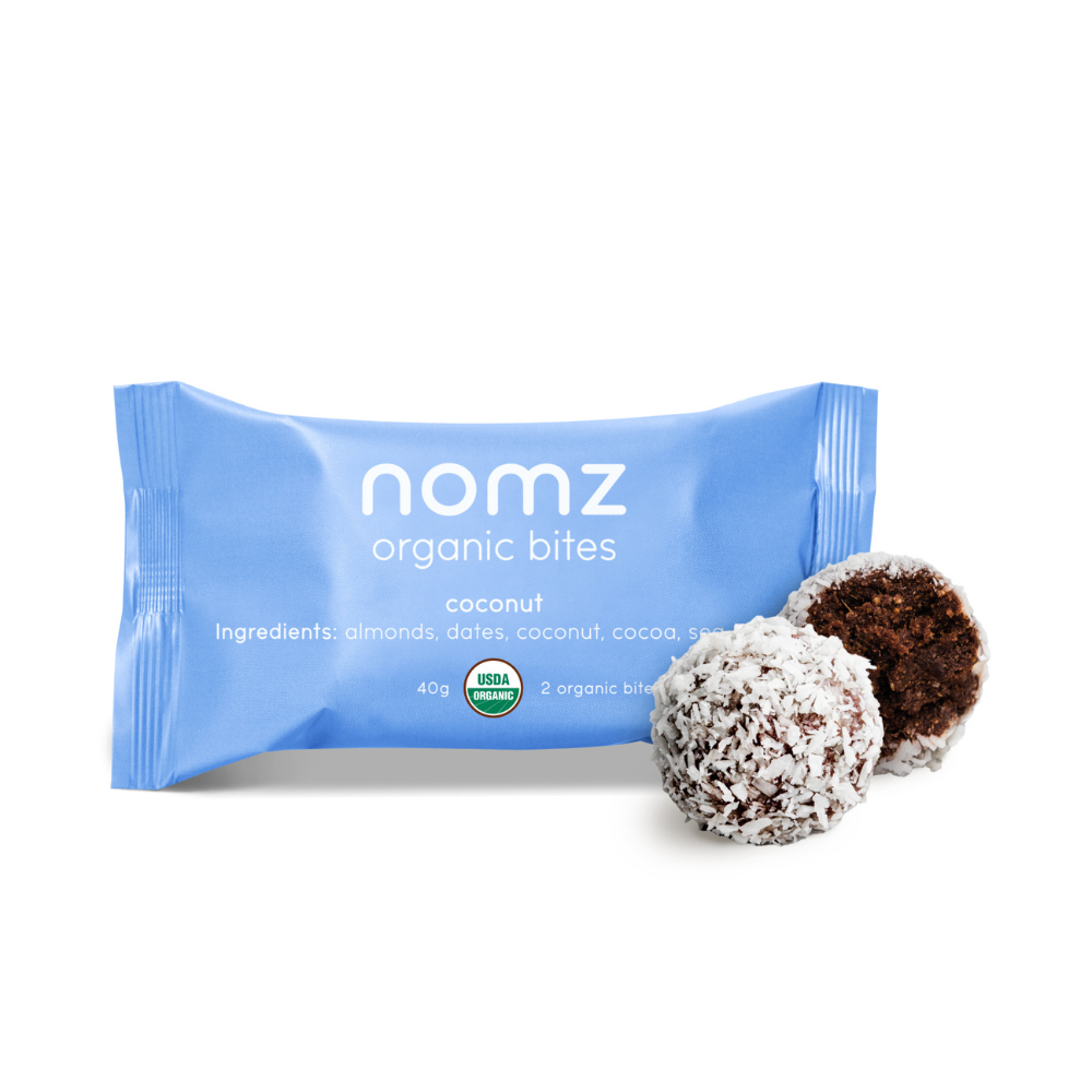 nomz Organic Coconut Energy Bites 2-Pack