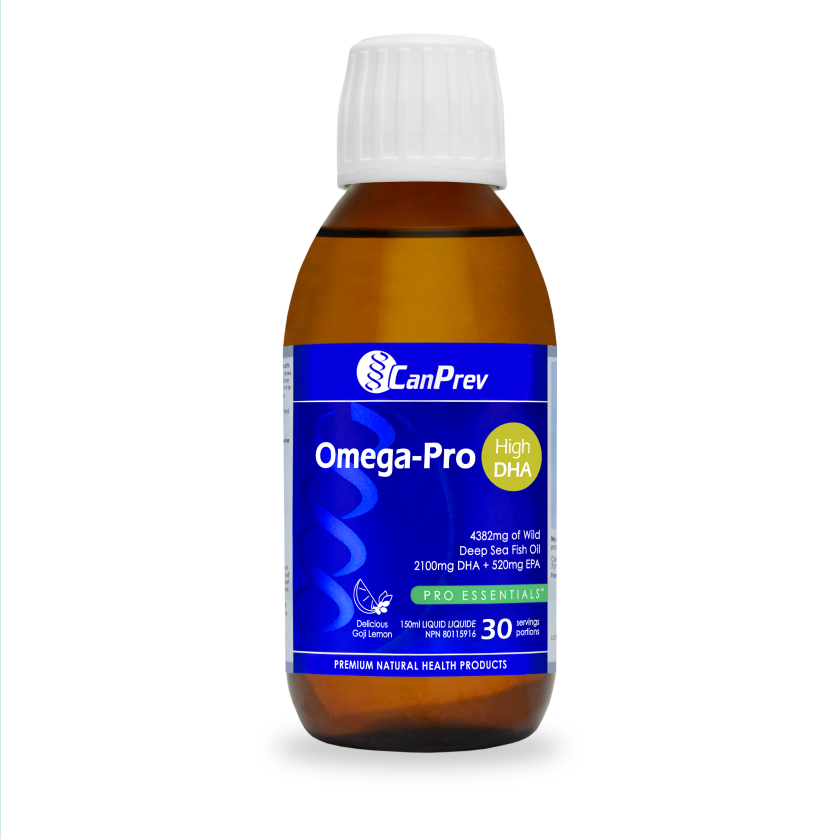 CanPrev Omega-Pro High DHA Goji Lemon Flavour 150ml