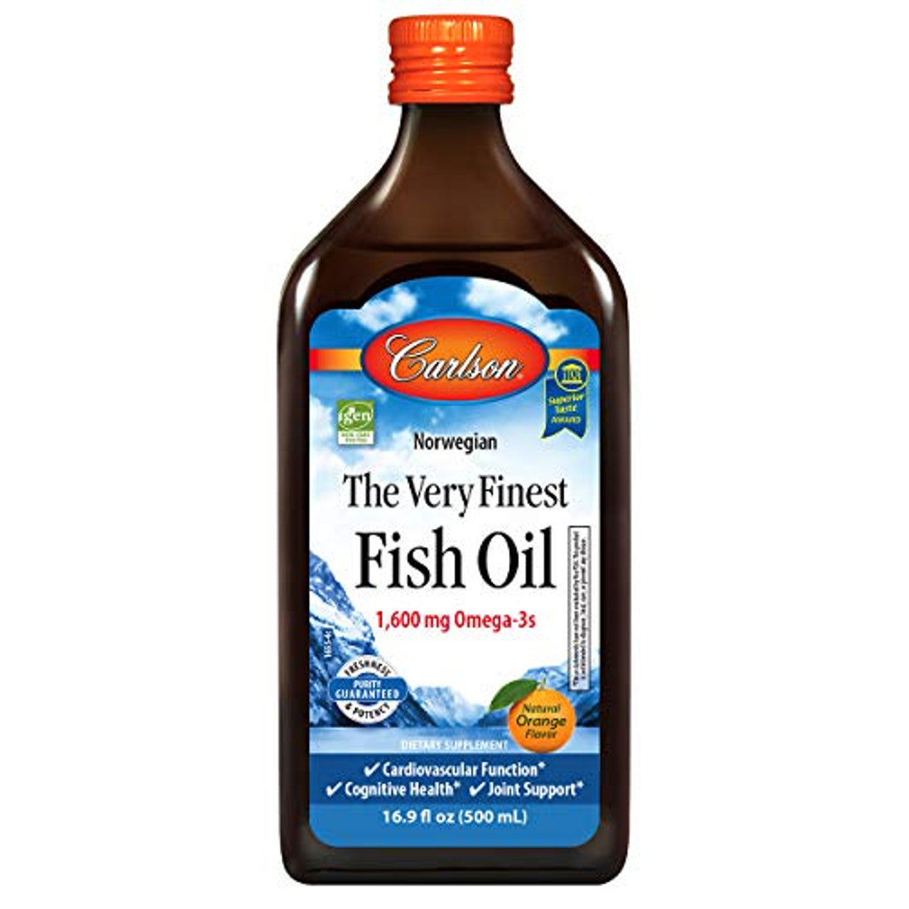 Carlson Very Finest Fish Oil-Orange 500ml