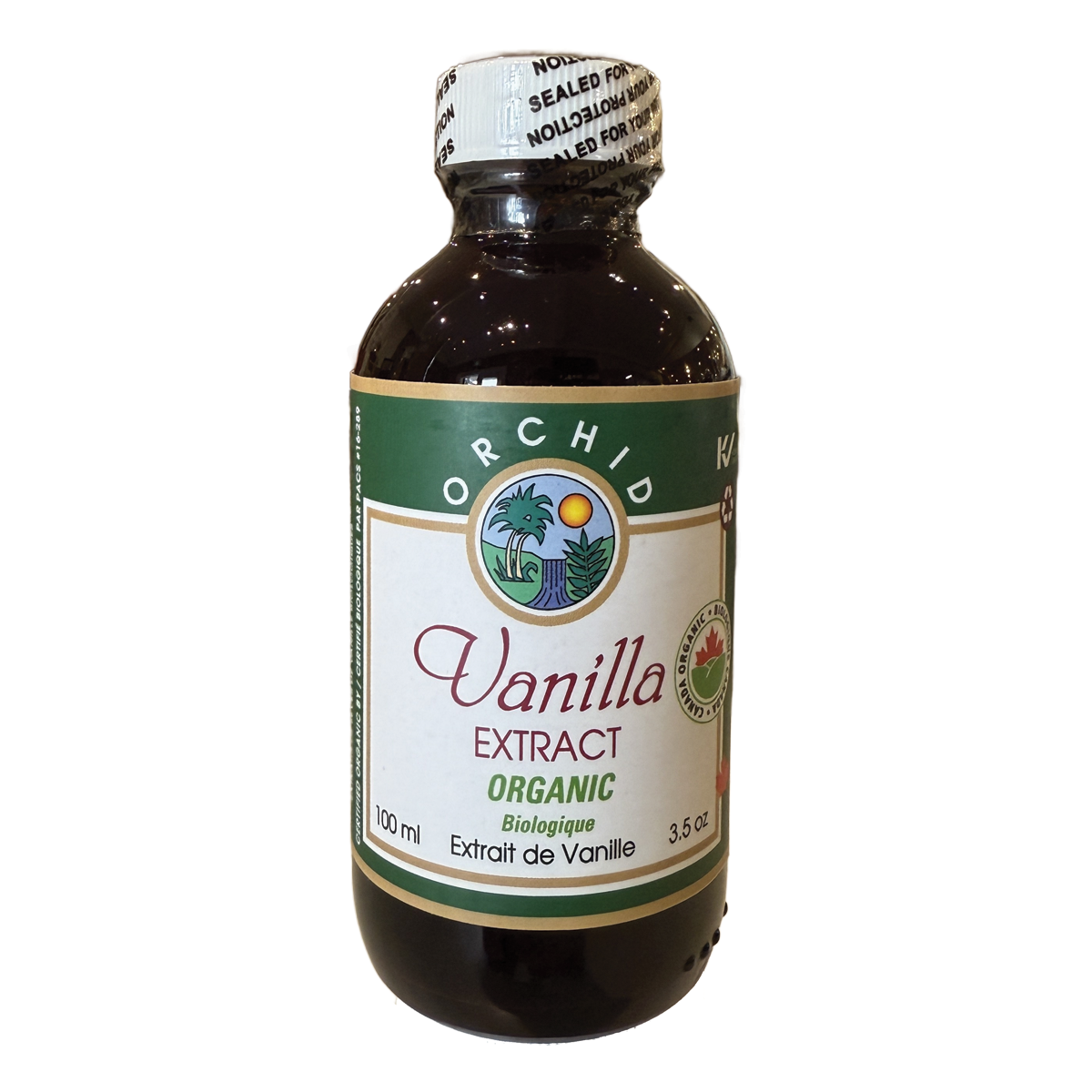 Orchid Organic Vanilla Extract 100ml