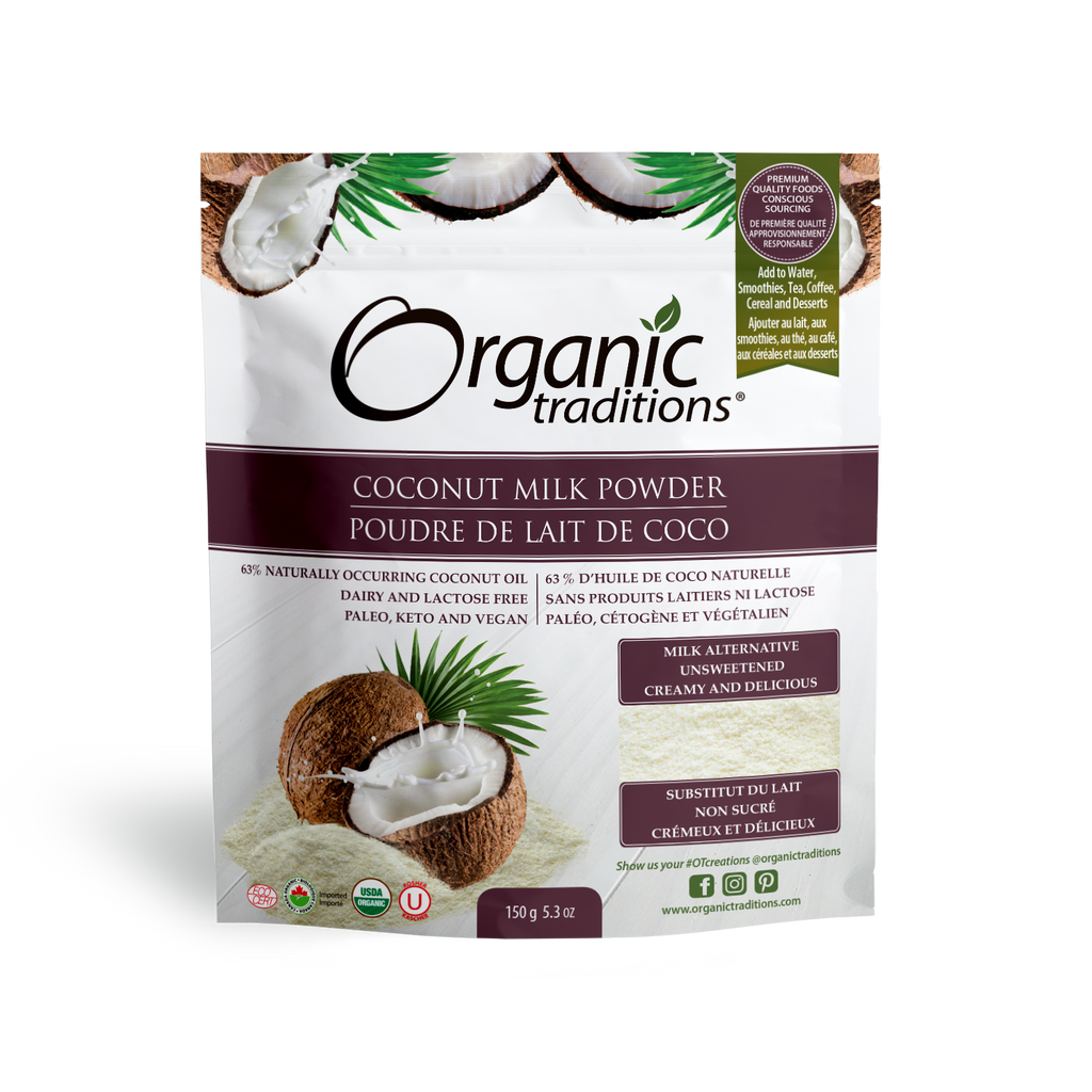 Organic Traditions Organic Coconut Milk Powder 150g