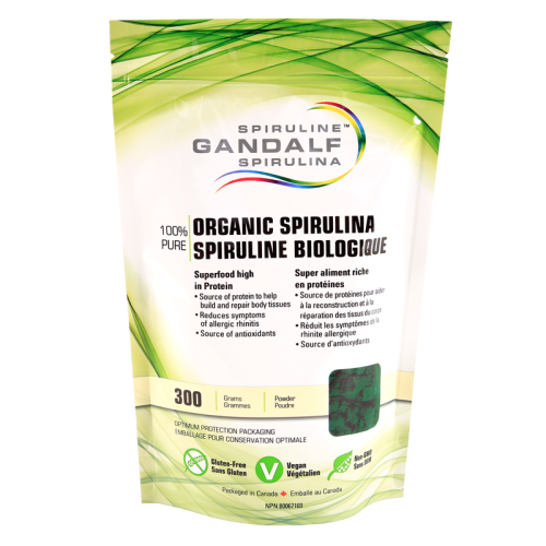 Gandalf Organic Spirulina Powder 300g