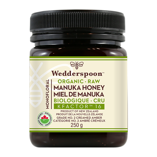 Wedderspoon Organic Raw Manuka Honey 250g