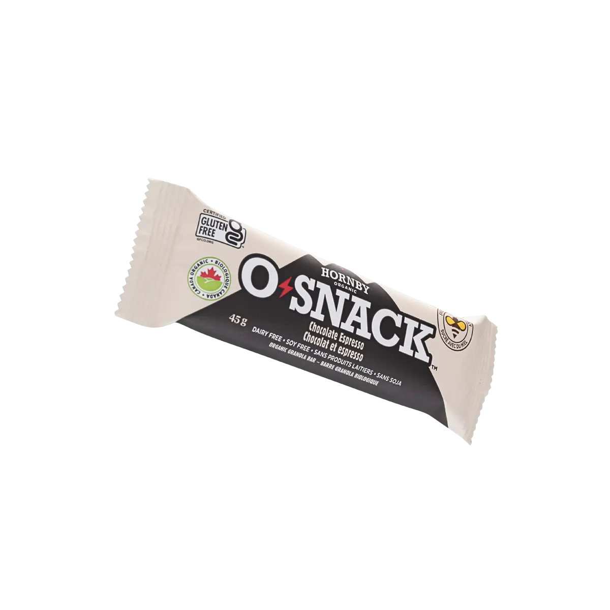 Hornby Organic O Snack Chocolate Espresso Granola Bar 45g