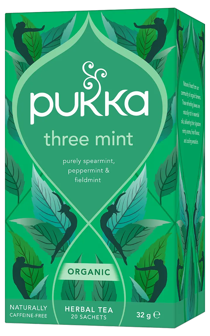 Pukka Three Mint 20 Tea Bags
