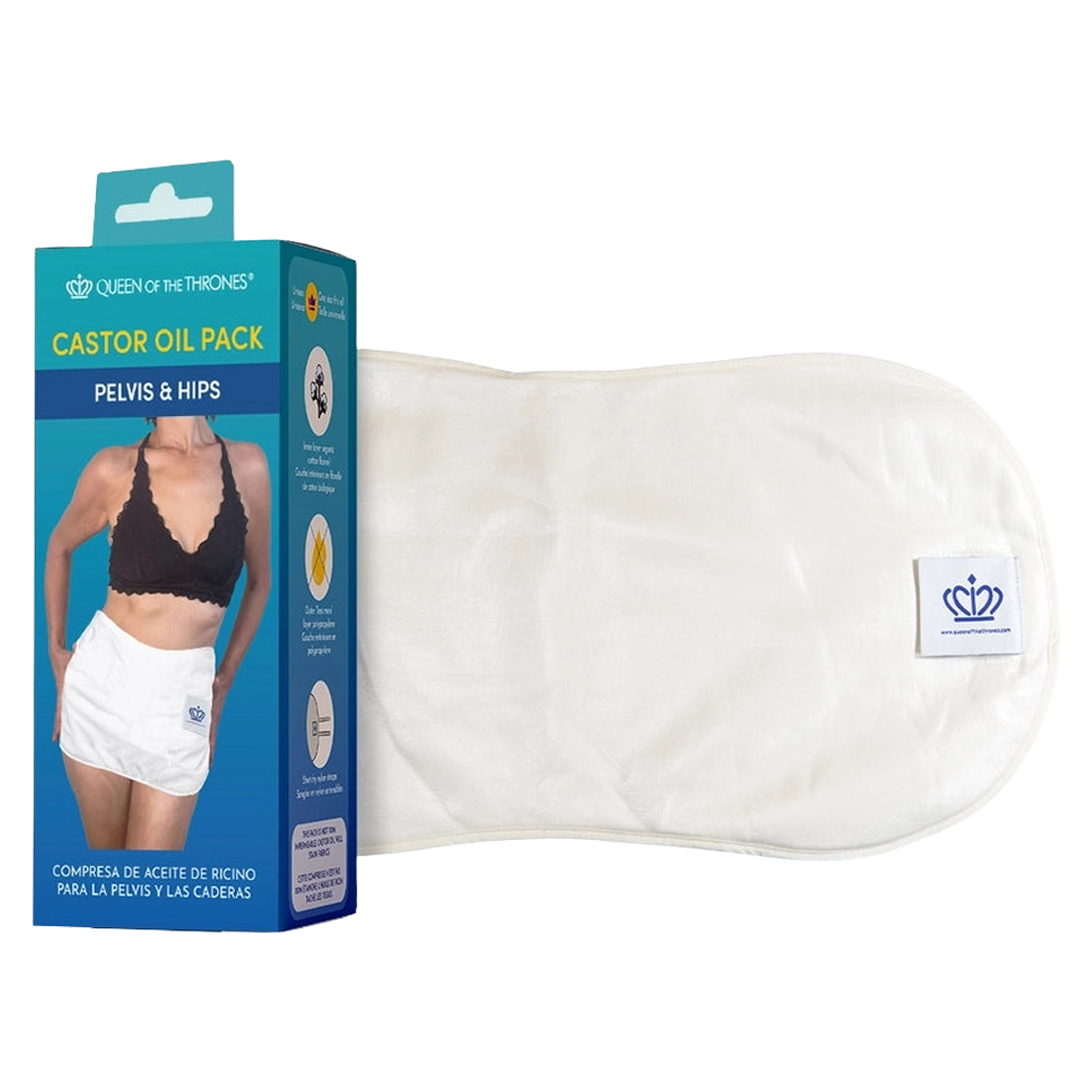 Queen of the Thrones Organic Pelvis & Hips Castor Oil Pack