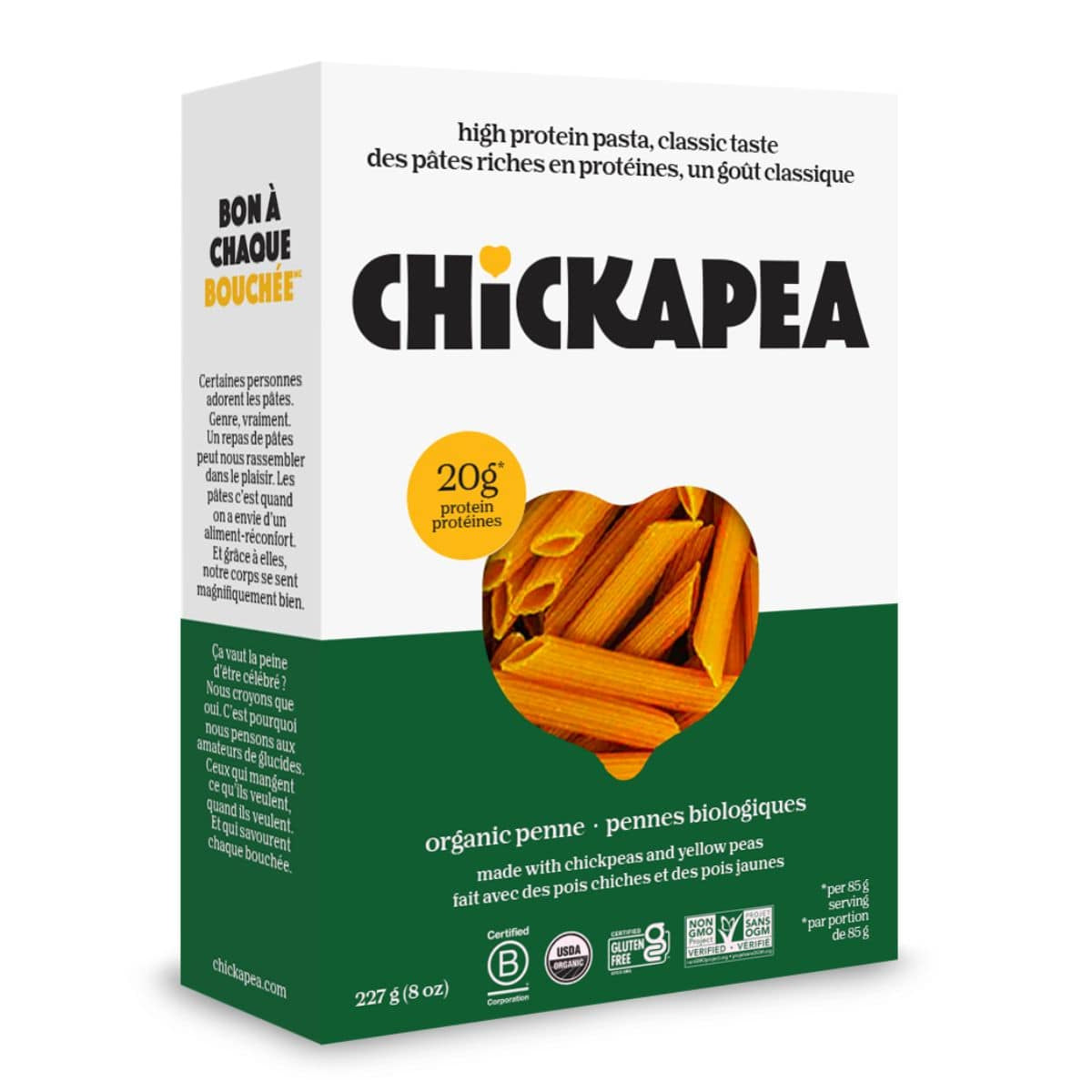 Chickapea Pasta Penne 227g