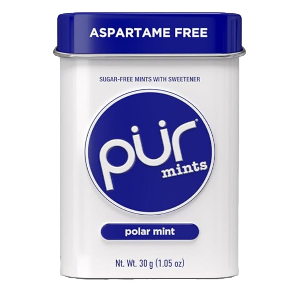 Pur Gum Sugar-Free Polar Mints 30g Tin