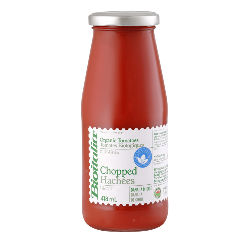 BioItalia Organic Chopped Tomatoes 418ml