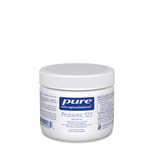 Pure Encapsulations Probiotic 123 (Dairy Free) 80g