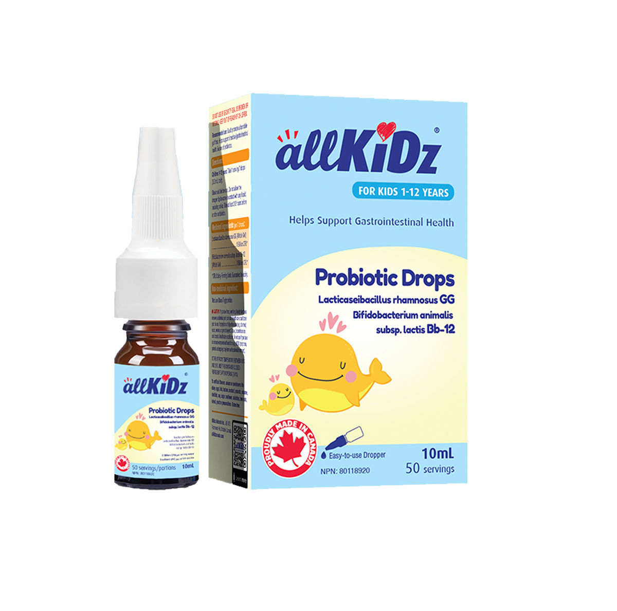 AllKidz Probiotic Drops 10ml (50 Servings)