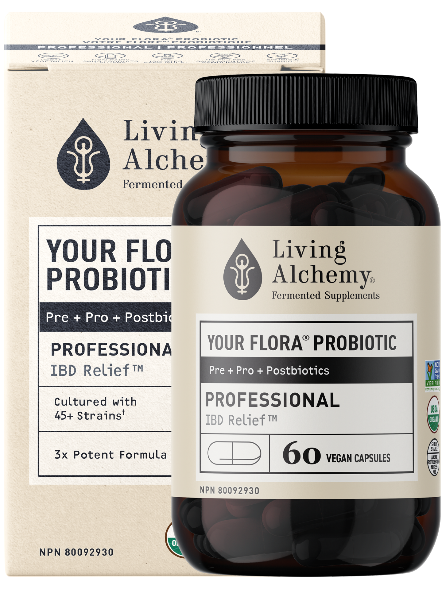Living Alchemy Professional 60 Vegetarian Capsules