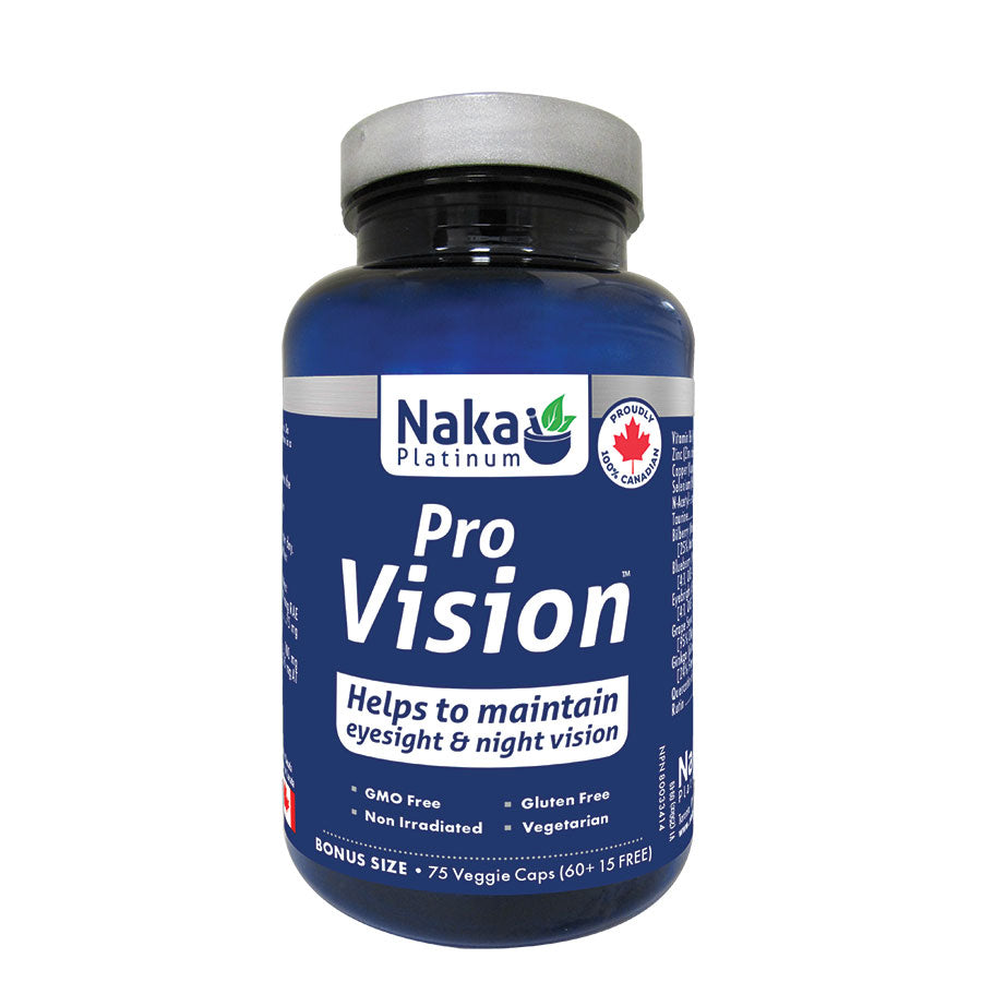 Naka Platinum Vision 75 Vegetarian Capsules