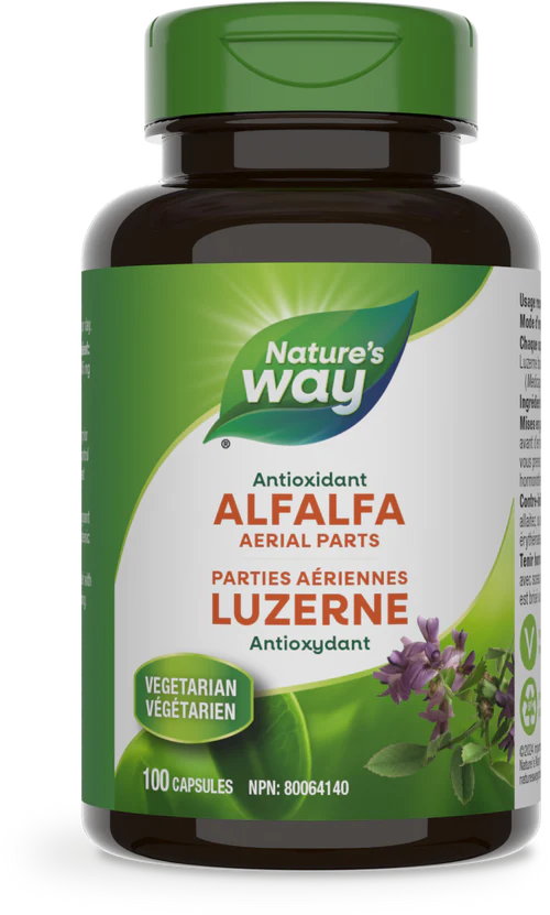 Nature's Way Alfalfa 405mg 100 Vegetarian Capsules