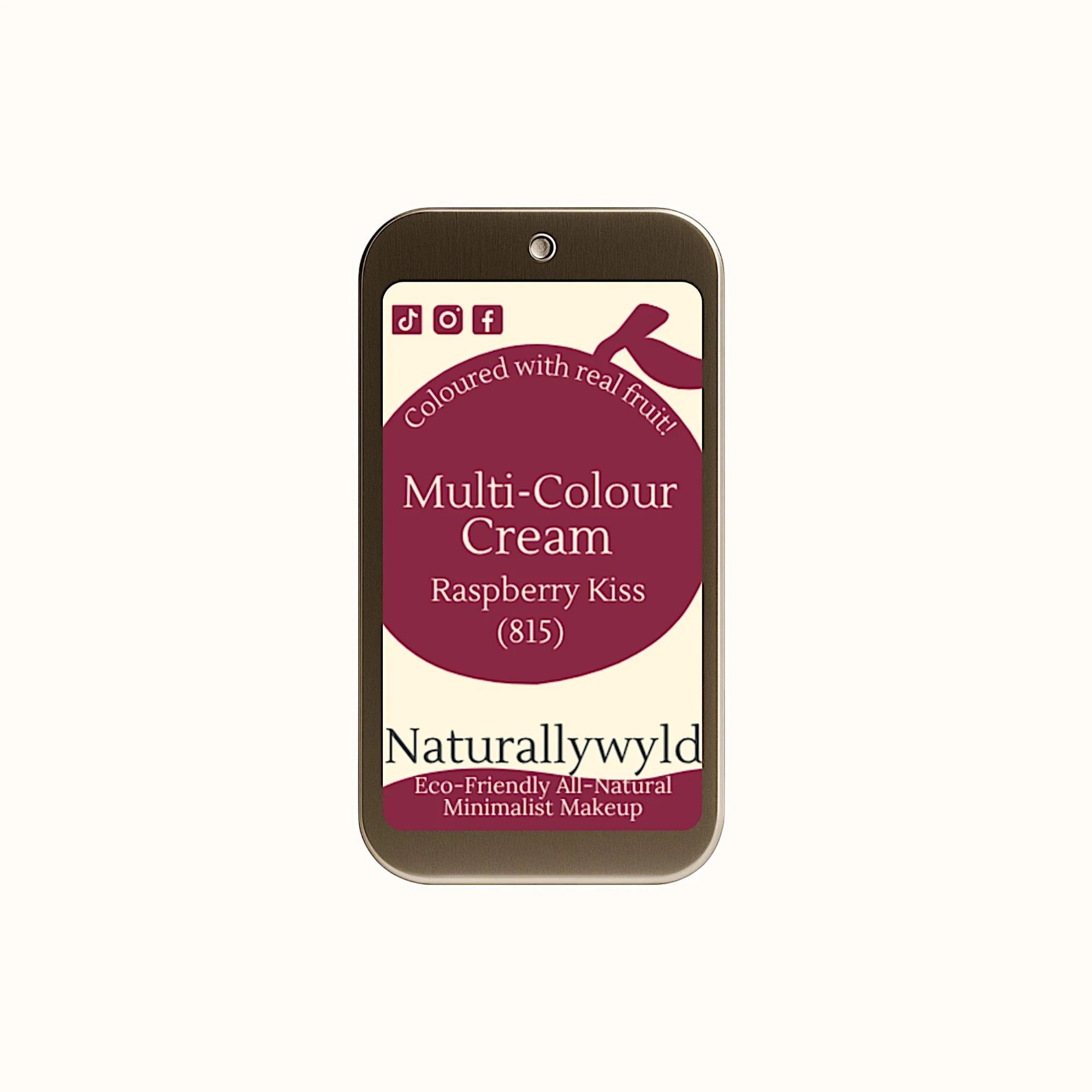 Naturally Wyld Multi-Colour Cream Raspberry Kiss 7g