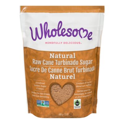 Wholesome Sweeteners Raw Cane Turbinado Sugar 680g