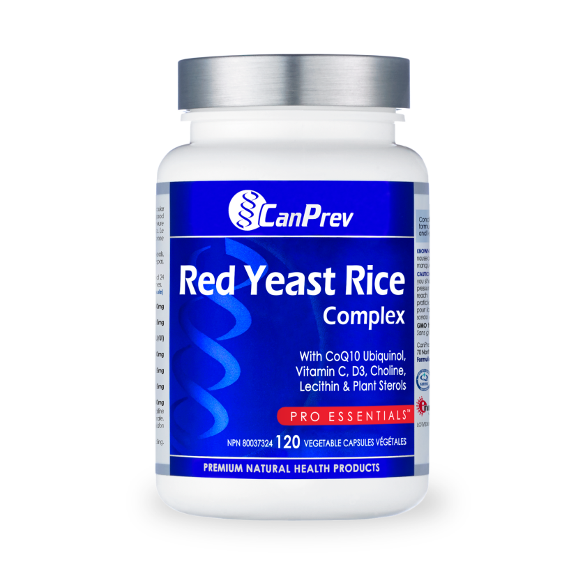 CanPrev Red Yeast Rice Complex 120 Vegetarian Capsules